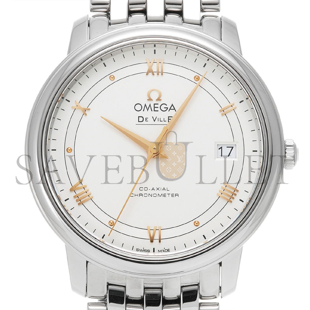 Om**a de ville prestige co-axial watch 424.10.40.20.02.002